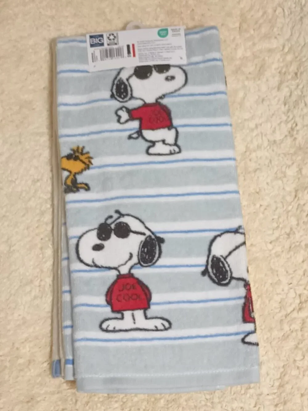 NWT ~ The Big One Peanuts 2-Pack Snoopy as 